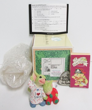 PD013900 Listening for Santa<br><b>ANNUAL FIGURINE & ORNAMENT-2004</b><br>(Click picture FULL Details)<br>